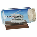 Helicopter Business Card Sculpture